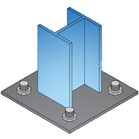 ECBASEPLATE Three Dimensional View