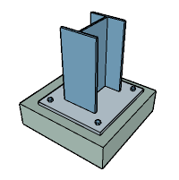 ECBASEPLATE Three Dimensional View