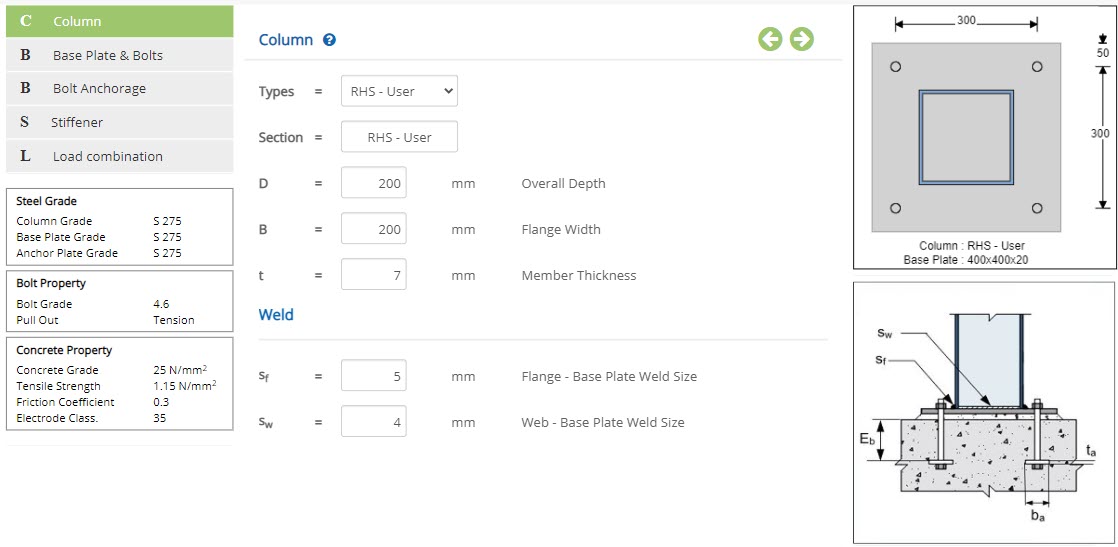 ECBASEPLATE RHS Sec User