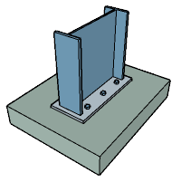 ECBASEPLATE Three Dimensional View