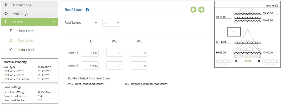 ECLINTELANALYSIS Roof Load