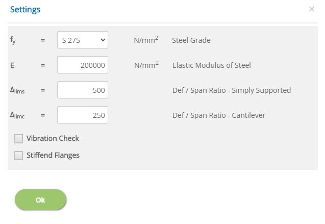 ECMONORAIL Settings