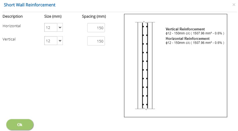 ECPIT Short Wall Reinforcement