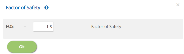 ECSLOPE Factor of Safety