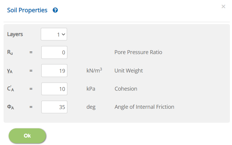 ECSLOPE Soil Parameter 1