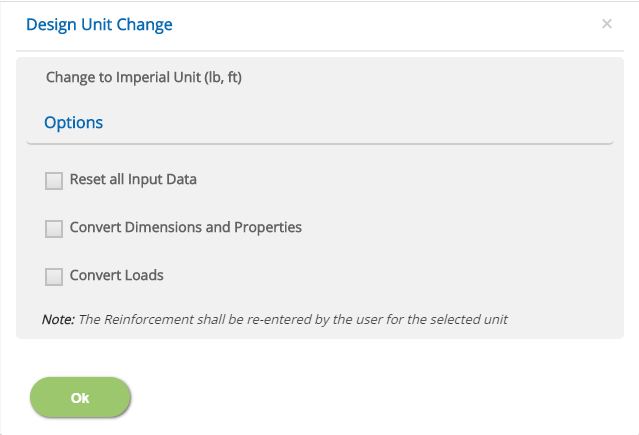 ECTANK Design Unit Change